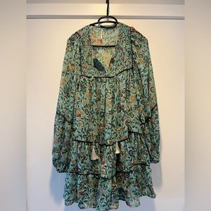 Long Sleeve Puff Dress